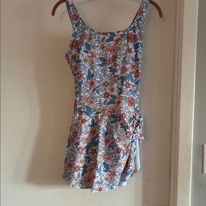 New Floral One-Piece Swimsuit